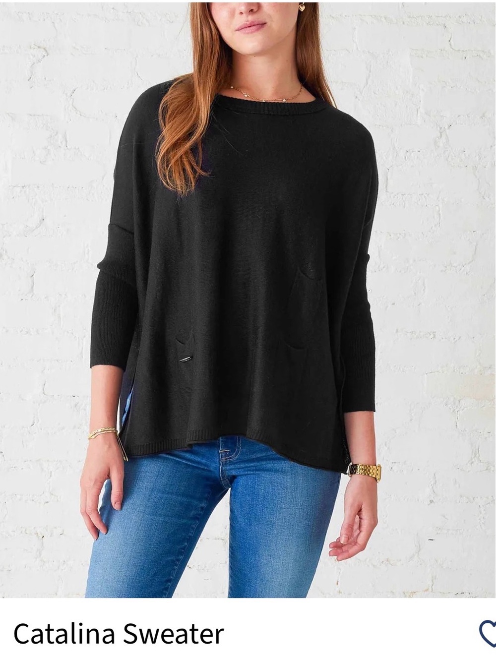 MerSea Catalina Black Women's Sweater